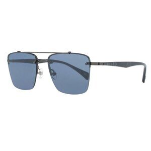 Yohji Yamamoto 7001-901 Grey / Blue Lens Sunglasses